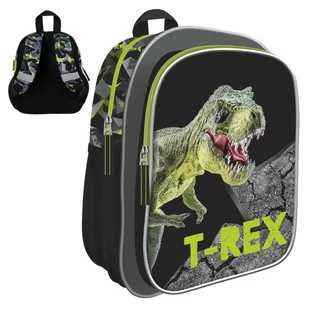 St. Right Mały Plecak Przedszkolny Jednokomorowy T-REX - Plecaki szkolne i tornistry - miniaturka - grafika 1