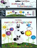 Baśnie, bajki, legendy - zbiorowa Praca Marzipan. Owieczki i przyjaciele + kredki - miniaturka - grafika 1
