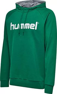 Bluzy męskie - Hummel Hmlgo Cotton Logo Hoodie męska bluza z kapturem, l - grafika 1