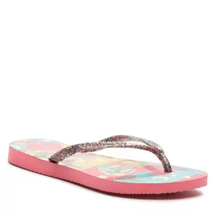 Japonki Havaianas 41299347600 Kolorowy - Buty dla dziewczynek - miniaturka - grafika 1