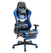 Fotele gamingowe - Fotel  EXTREME HERO Blue Gamingowy dla Graczy - miniaturka - grafika 1