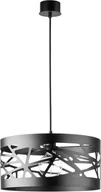 Lampy sufitowe - Sigma Lampa zwis MODUŁ FREZ czarna 1 płomienna 31073 - miniaturka - grafika 1