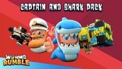 Gry PC Cyfrowe - Worms Rumble - Captain & Shark Double Pack (PC) klucz Steam - miniaturka - grafika 1