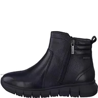 Botki damskie - Tamaris Comfort Damskie 8-86414-41 skórzane Comfort Fit wymienna wkładka Duotex botki, Black Nappa, 38 EU, Czarna papka, 38 EU Weit - miniaturka - grafika 1