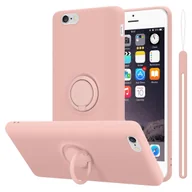 Etui i futerały do telefonów - Pokrowiec Do Apple iPhone 6 / 6S w LIQUID RÓŻOWY Etui TPU Obudowa Ochronny Case Cover Plecki Cadorabo - miniaturka - grafika 1