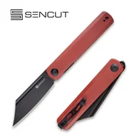 Noże - Nóż składany Sencut Bronte Burgundy G10, Black Stonewashed 9Cr18MoV (SA08D) - miniaturka - grafika 1