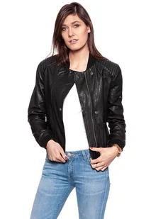 Wrangler, Kurtka damska, Leather Jacket Black W4134Zc01, rozmiar XS - Kurtki damskie - miniaturka - grafika 1