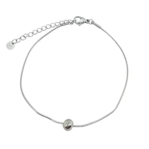 Bransoletka linka z kulką - Stal szlachetna - Bransoletki - miniaturka - grafika 1