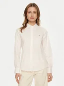 Koszule damskie - Tommy Hilfiger Koszula WW0WW44084 Różowy Regular Fit - miniaturka - grafika 1