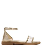 Buty dla dziewczynek - Tommy Hilfiger Sandały T4A2-34431-0517 D Złoty - miniaturka - grafika 1