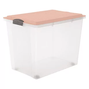 Plastikowy pojemnik z pokrywką Compact – Rotho - Pudła i pojemniki do przechowywania - miniaturka - grafika 1