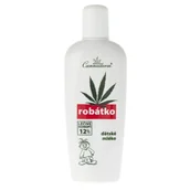Suplementy naturalne - Cannaderm Cannaderm Robatko Mleko do codziennej pielęgnacji - 150 ml - miniaturka - grafika 1