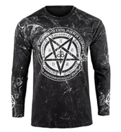 Koszulki męskie - longsleeve AMENOMEN - PENTAGRAMUS (OMEN046LO ALLPRINT WHITE)-S - miniaturka - grafika 1