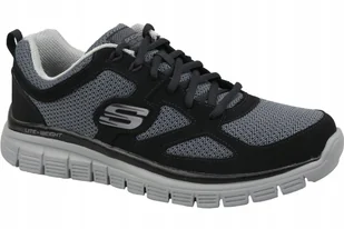 Buty sportowe męskie czarne Skechers 52635-BKGY r. 42 - Buty sportowe męskie - miniaturka - grafika 1