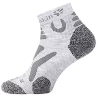 Skarpetki męskie - Jack Wolfskin Skarpety HIKING PRO LOW CUT light grey - 44-46 1904092-6113 - miniaturka - grafika 1