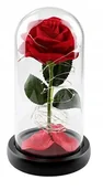 Sztuczne kwiaty - Wieczna Czerwona Róża LEDowa - miniaturka - grafika 1