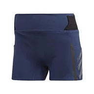 Spodnie damskie - Adidas Krótkie spodnie damskie W Agr Short niebieski Indtec 40 FI2410 - miniaturka - grafika 1