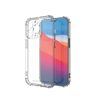 Etui i futerały do telefonów - Etui żelowe bezbarwne A-shock do iPhone 14 Pro - miniaturka - grafika 1