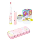 Szczoteczki do zębów dla dzieci - Szczoteczka soniczna VITAMMY Smile Królik + Gra Memo Marchewka - miniaturka - grafika 1