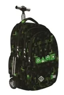 Plecaki - Plecak na kółkach 4 komorowy TB1 Green Game - miniaturka - grafika 1