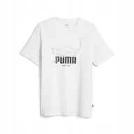 Koszulki męskie - PUMA KOSZULKA GRAPHICS ANIMAL 67719002 r XXL - miniaturka - grafika 1