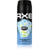 Dezodoranty i antyperspiranty męskie - Axe Ice Chill Frozen Mint & Lemon Dezodorant 150ml - miniaturka - grafika 1