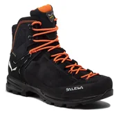 Buty trekkingowe męskie - Trekkingi Salewa - Mtn Trainer 2 Mid Gtx M GORE-TEX 61397-0876 Onyx/Black 0876 - miniaturka - grafika 1