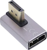 Złącza, przejściówki, adaptery - Eaton Powerware InLine® DisplayPort 1.4 Adapter, DisplayPort St/ Bu, 90° vertikal links, 8K UHD - miniaturka - grafika 1