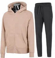 Spodnie sportowe damskie - 4F DAMSKI DRES BAWEĹNA KOMPLET BLUZA SPODNIE / rozm XL - miniaturka - grafika 1