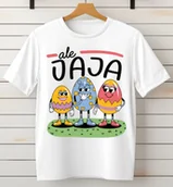 Koszulki i topy damskie - ŚMIESZNA KOSZULKA NA WIELKANOC - ALE JAJA - miniaturka - grafika 1