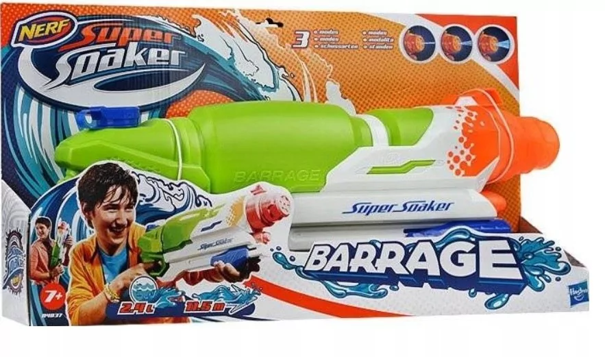Hasbro Pistolet na wodę Super Soaker Barrage A4837E24