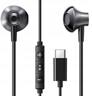 Słuchawki - Ugreen EP106 USB-C czarne - miniaturka - grafika 1