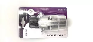 Orno polska Wtyczka przyczepy aluminiowa 7 pinów 12/24V OR-AE-1385 OR-AE-1385 - Gniazdka elektryczne - miniaturka - grafika 1