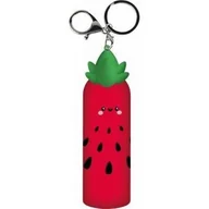 Breloki - Powerbank USB A+C 4800mAh FastCharge + zintegrowany brelok do kluczy truskawkowo-czerwony Yello Koko - miniaturka - grafika 1