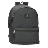 Torby na laptopy - Pepe Jeans Aris Evergreen Plecak na laptopa 15,6" z podwójną komorą Denim 31x44x17,5 cm Poliester by Joumma Bags - miniaturka - grafika 1