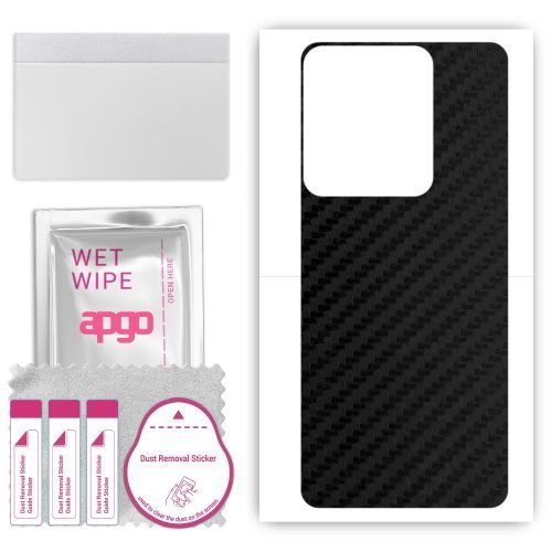 folia naklejka skórka strukturalna na TYŁ do Vivo Y27s - Carbon - apgo SKINS