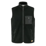 Kamizelki męskie - Fjallraven 87073-550-030 Vardag kamizelka polarowa M bluza męska czarno-ciemnoszary rozmiar XL - miniaturka - grafika 1