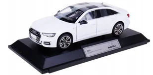 AUTO AUDI A6L MODEL METALOWY ŚWIATŁO DŹWIĘK OTWIERANE ELEMENTY RÓŻNE KOLORY - Zabawki zdalnie sterowane - miniaturka - grafika 1