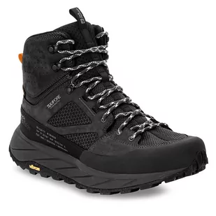 Trekkingi Jack Wolfskin Terraquest Texapore Mid M 4056381 Black - Buty trekkingowe męskie - miniaturka - grafika 1