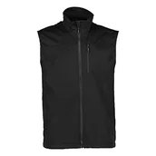 Kamizelki męskie - CMP F.lli Campagnolo męska kamizelka Gilet Light Softshell 30a9317 Czarny 56 30A9317 - miniaturka - grafika 1