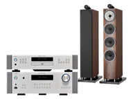 Zestawy stereo - Rotel RA-6000 (srebrny) + DT-6000 (srebrny) + 702 S3 (mokka) - miniaturka - grafika 1
