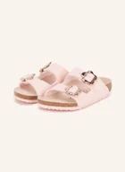 Sandały damskie - Birkenstock Sandały Arizona Flower Buckle rosa - miniaturka - grafika 1