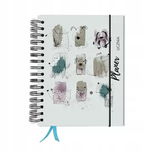 Kalendarz tygodniowy, A5, Uczniowski, Bez dat, Różnokolorowy - Planery - miniaturka - grafika 1