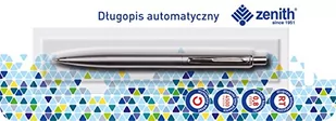 Zenith Długopis automatyczny Silver bls - Przybory szkolne - miniaturka - grafika 2