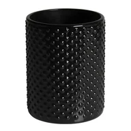 Kubki na szczoteczki do zębów - Kubek Dotti 8 x 10 cm czarny - miniaturka - grafika 1