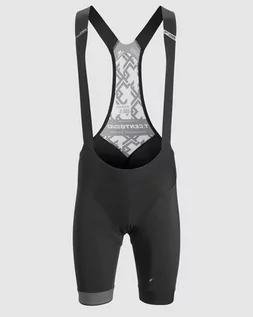 Spodenki rowerowe - ASSOS spodenki rowerowe CENTO EVO BIB SHORTS black series - grafika 1