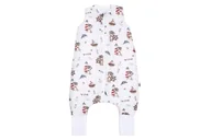 Śpiworki dla dzieci - Muślinowy śpiworek do spania dla dziecka z nogawkami 1,75 TOG - Miś Marynarz- od 2l do 4l - miniaturka - grafika 1