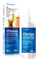 Pielęgnacja uszu i oczu zwierząt - Otolan Płyn do usuwania woskowiny z uszu dla psów i kotów 100ml - miniaturka - grafika 1