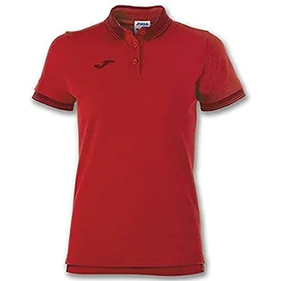Joma Bali Ii damska koszulka polo, damska, 900444.600.XL, czerwona, XL - Koszulki i topy damskie - miniaturka - grafika 1