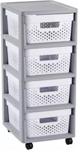 Curver REGAŁ SZAFKA INFINITY 4x11L 231557 (231559) - Szafki łazienkowe - miniaturka - grafika 13